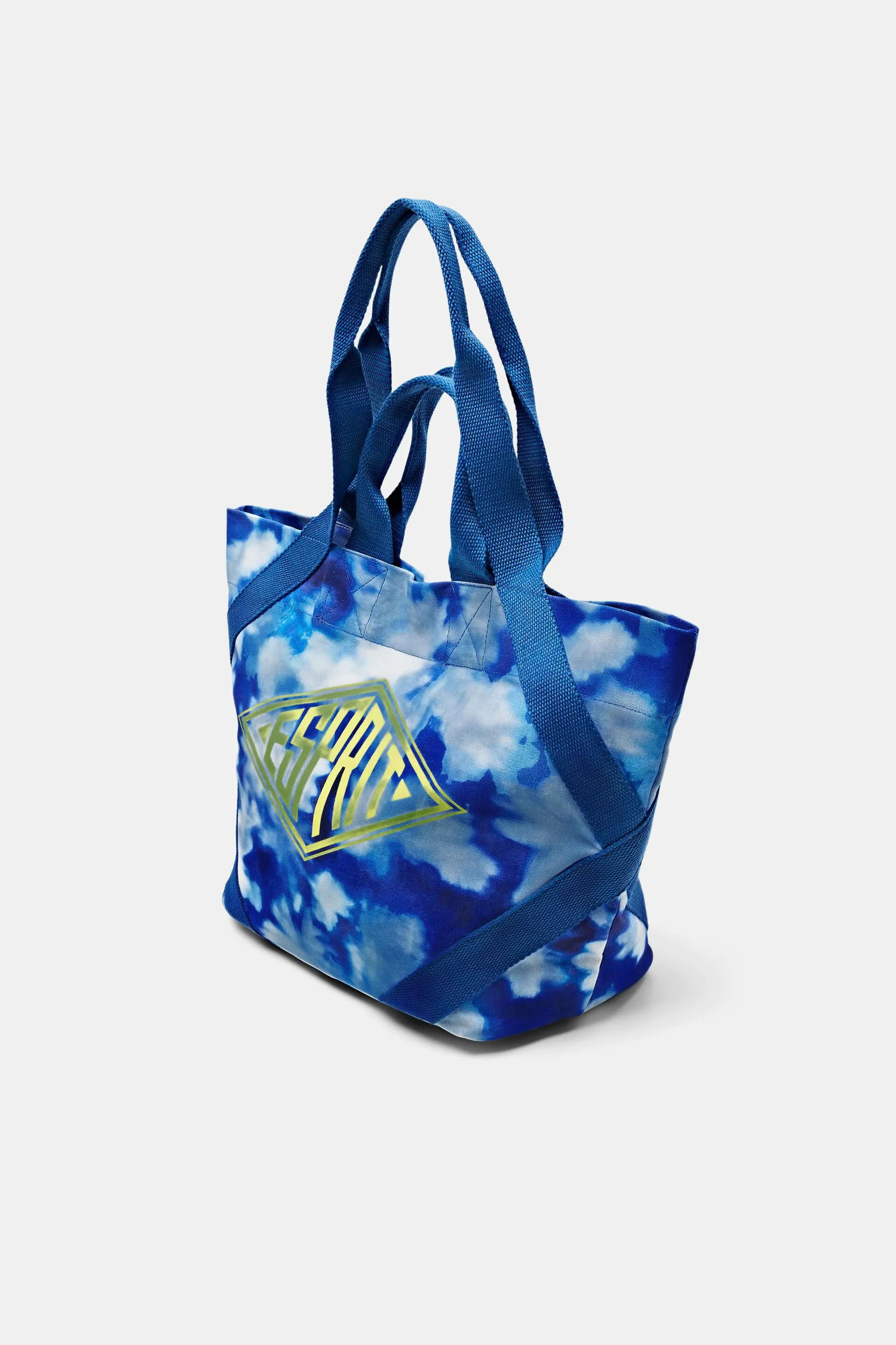 Tote bag in tela di cotone con logo