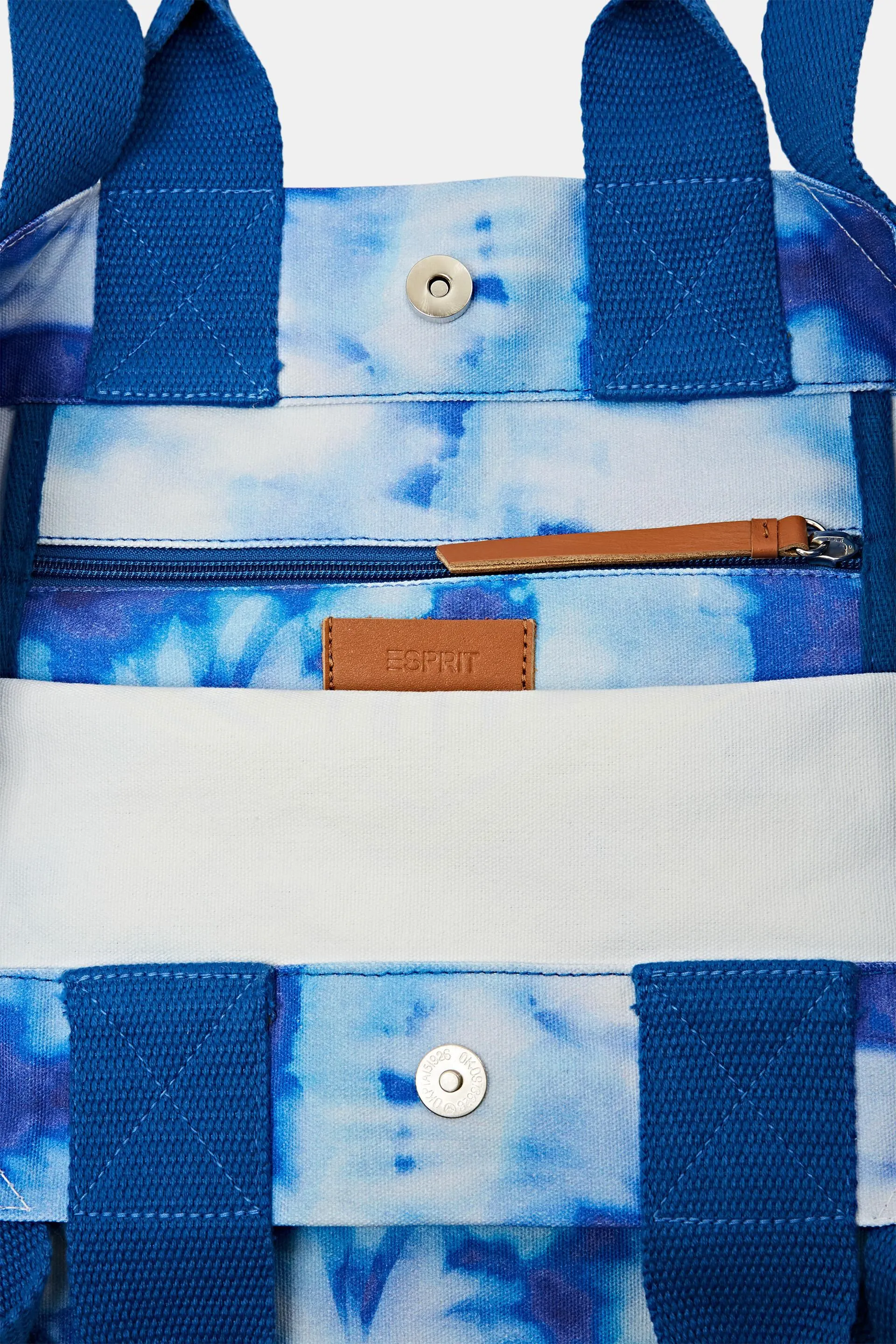 Tote bag in tela di cotone con logo