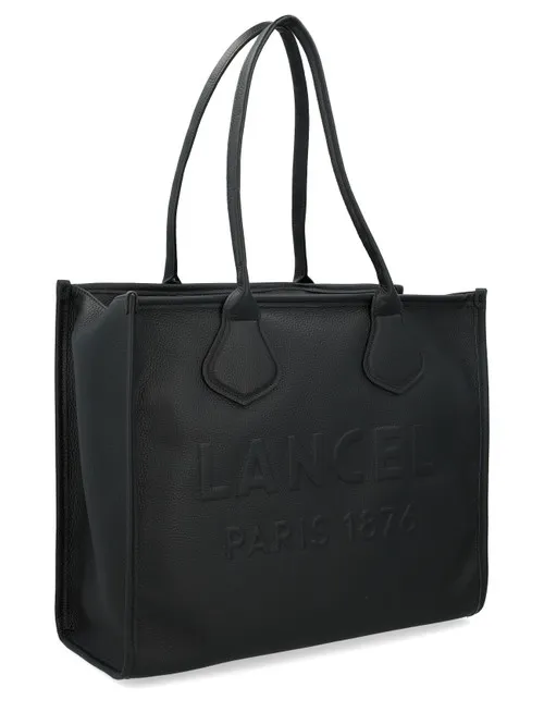 Tote Bag Lancel Jour L in pelle color nero