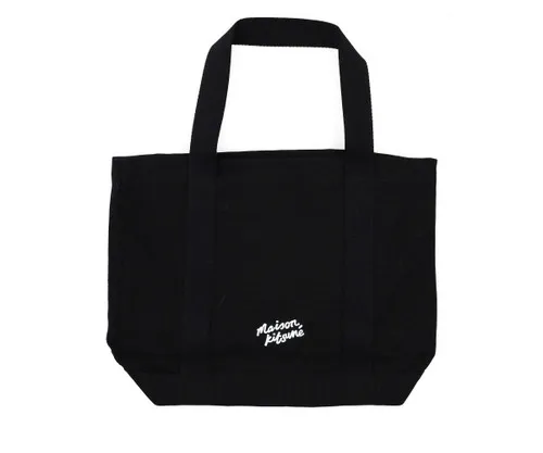 Tote Bag Maison Kitsuné Fox Head nera