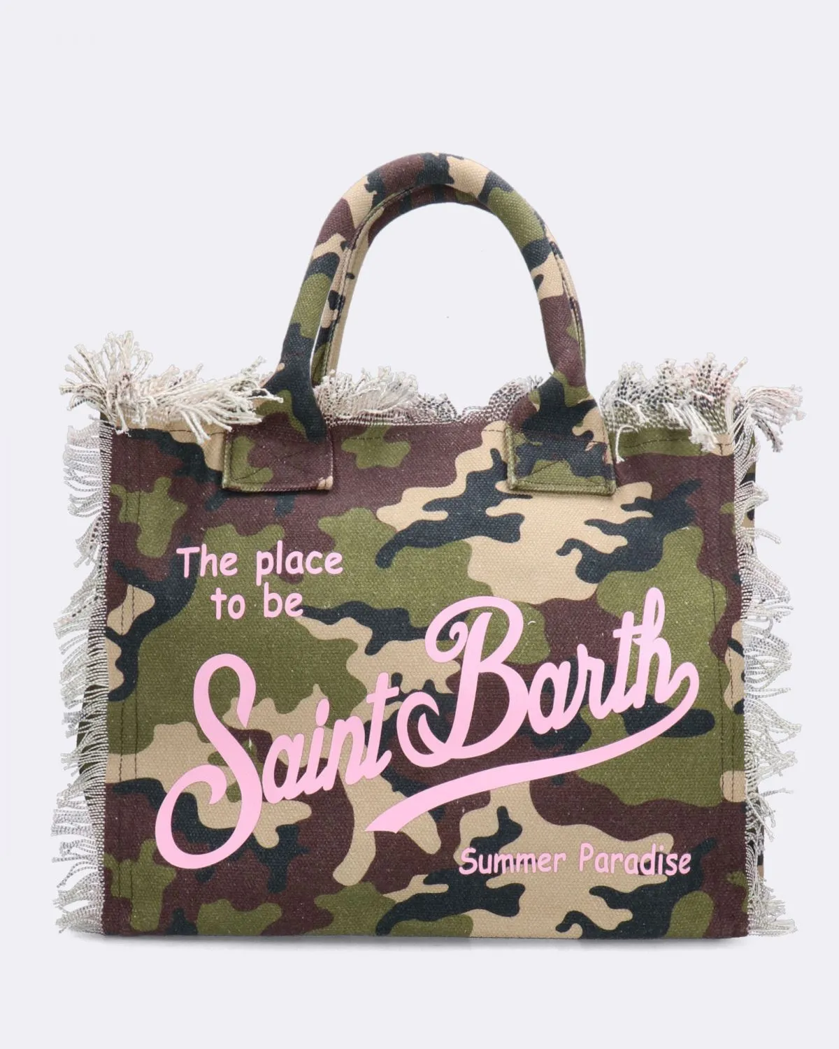 Tote bag Vanity con stampa mimetica