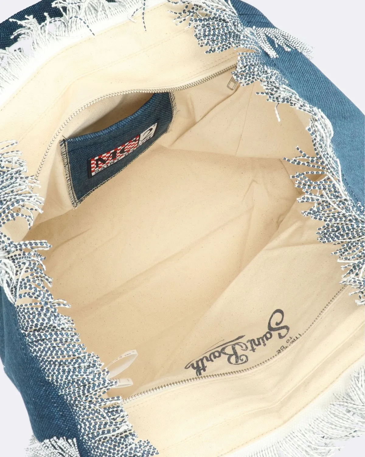 Tote bag Vanity di colore indaco