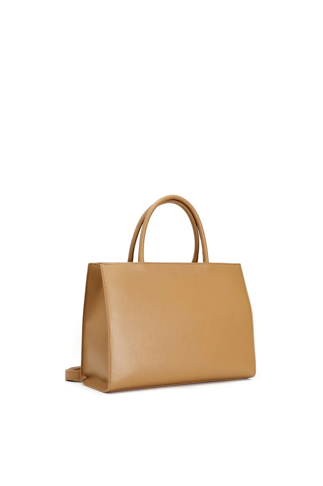 tote con intreccio nocciola