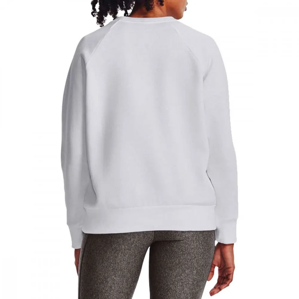 UNDER ARMOUR FELPA GIROCOLLO RIVAL FLEECE DONNA