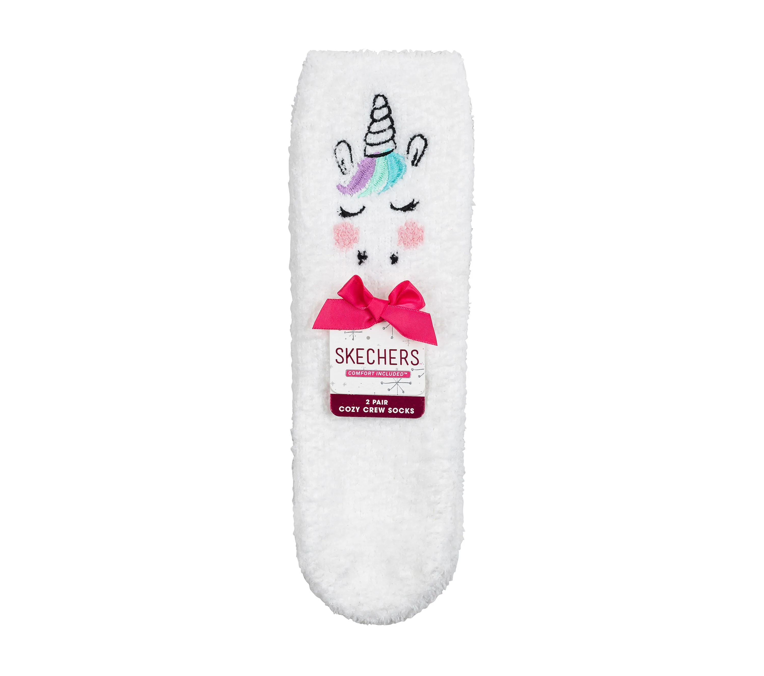 Unicorn Cozy Crew Socks - 2 Pack