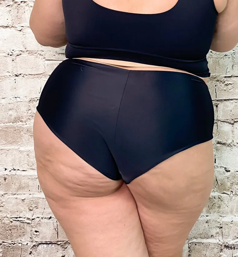 Venus Slip - NERO effetto Ecopelle / Opaco