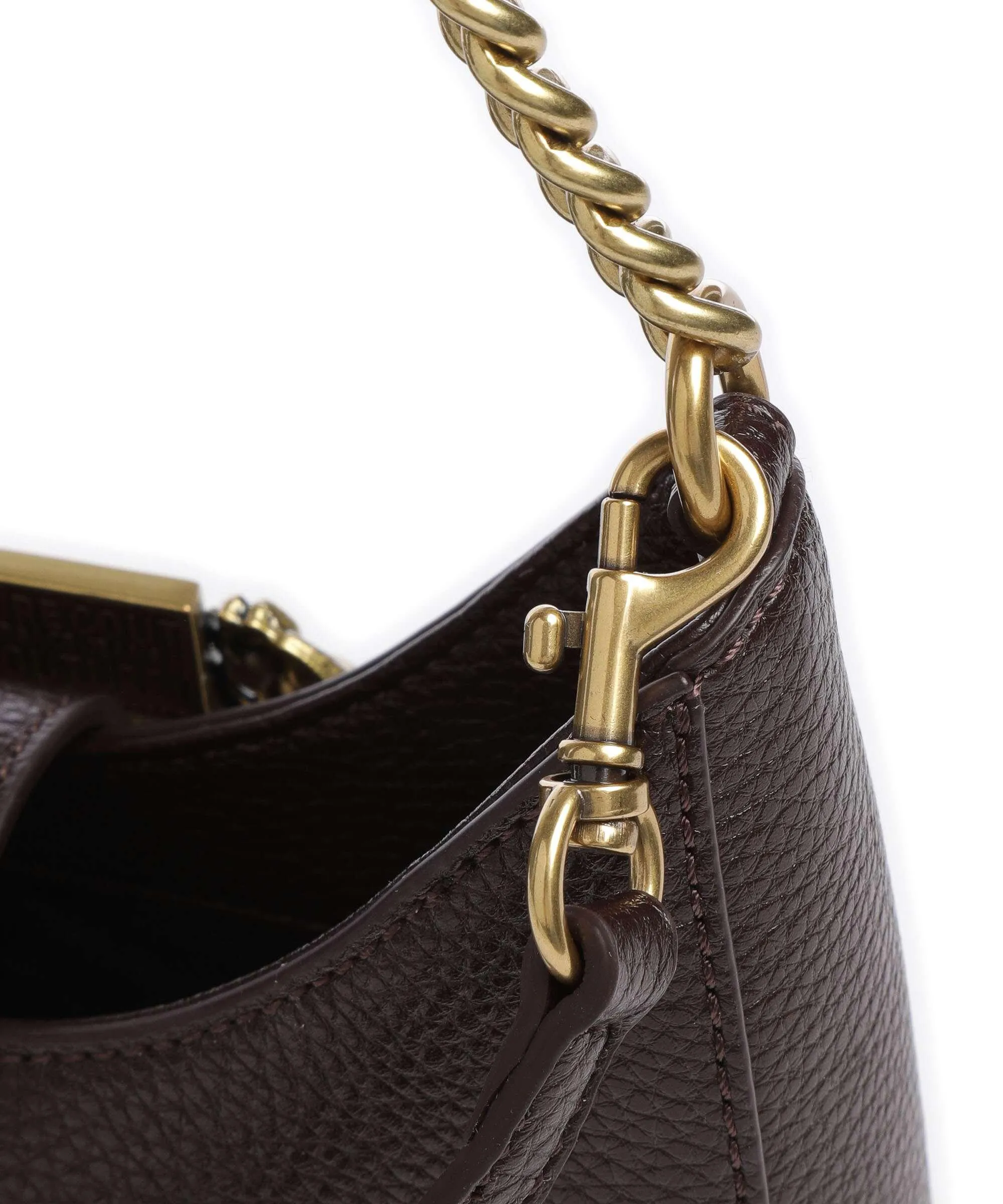  Versace Jeans Couture Couture 01 Borsa a spalla pelle sintetica marrone scuro  