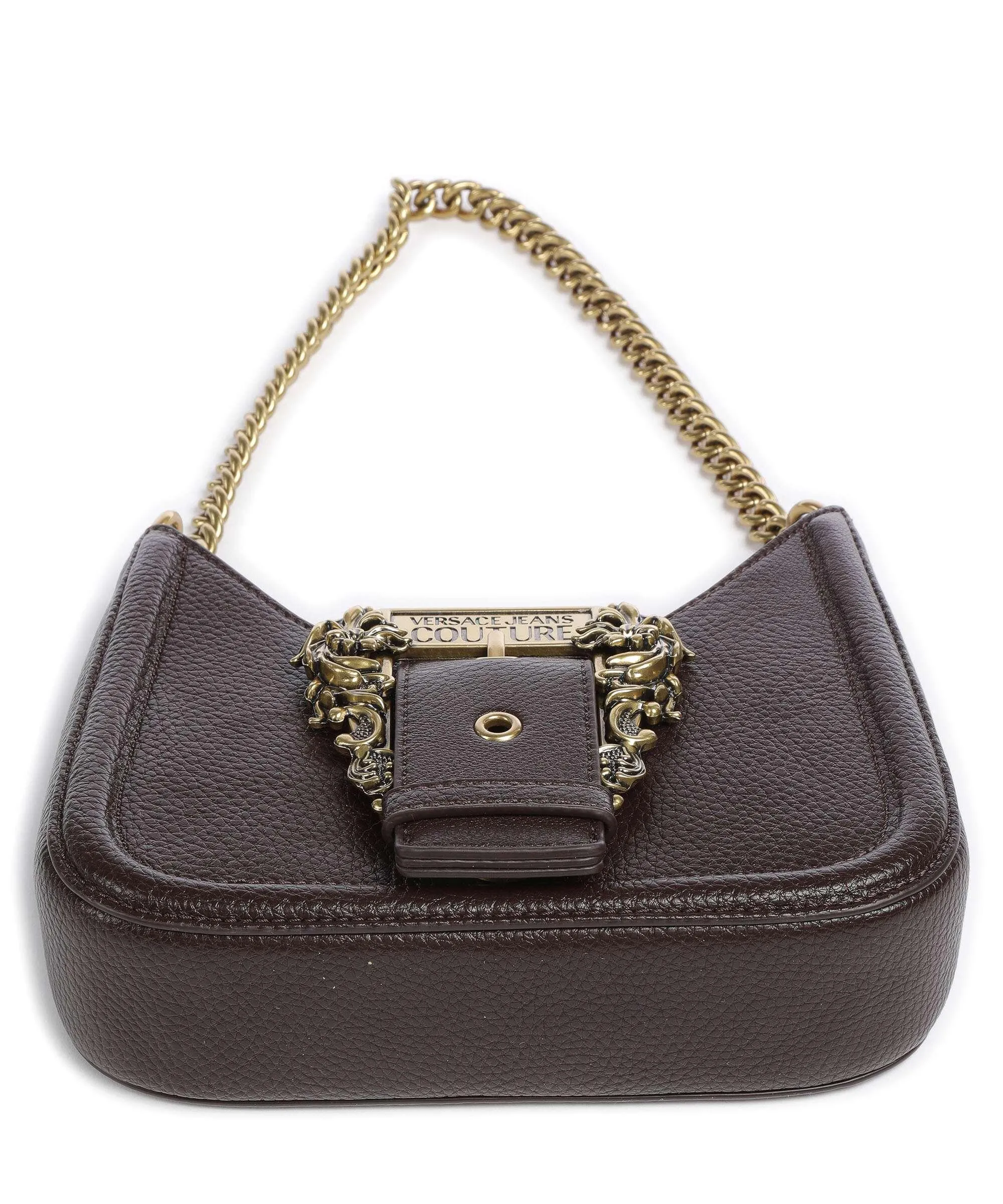  Versace Jeans Couture Couture 01 Borsa a spalla pelle sintetica marrone scuro  