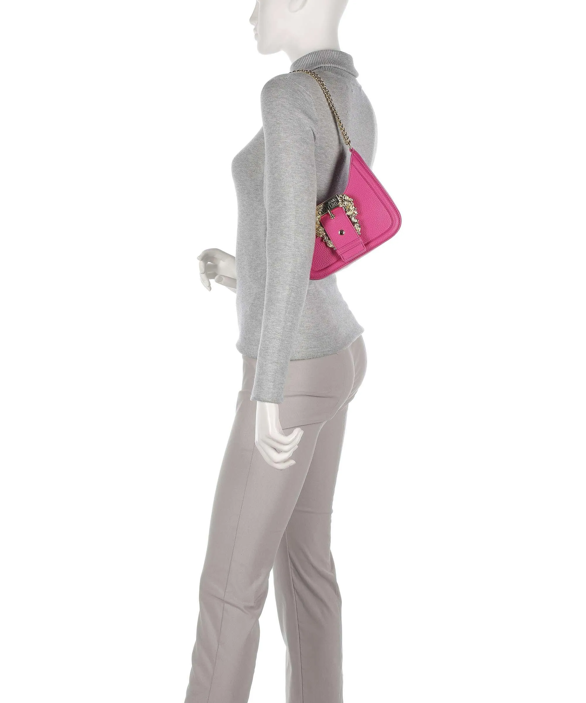  Versace Jeans Couture Couture 01 Borsa a spalla pelle sintetica pink  