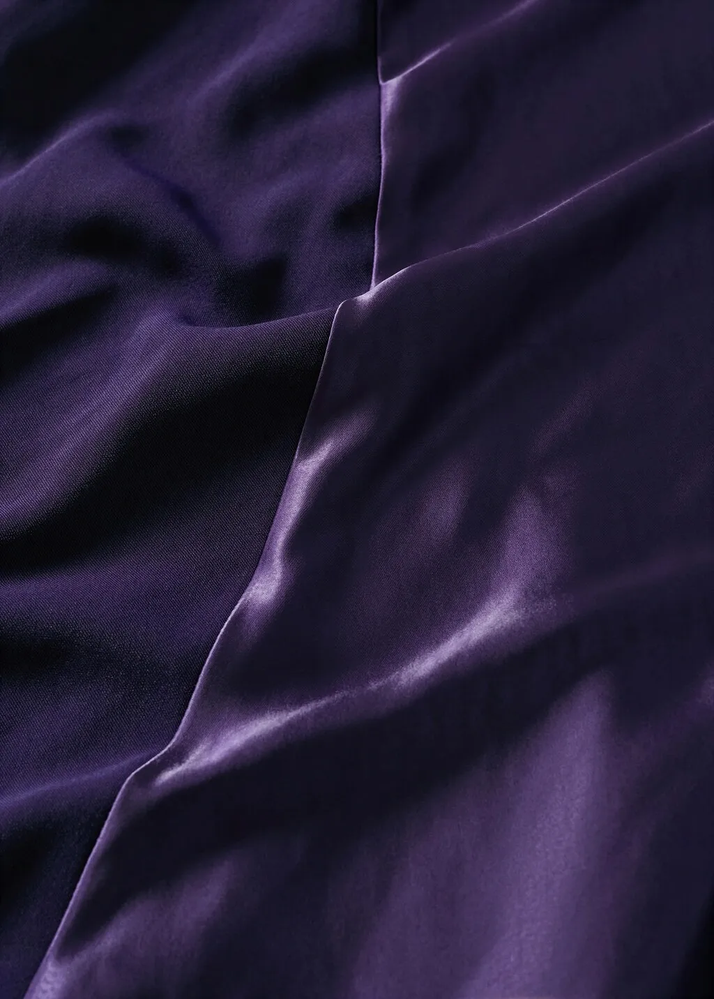 Vestito inserto satinato