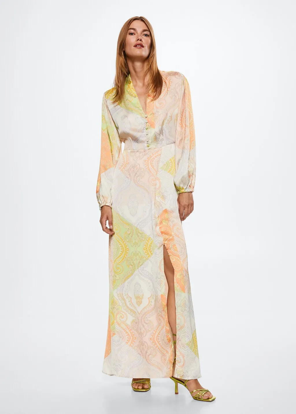 Vestito stampa paisley