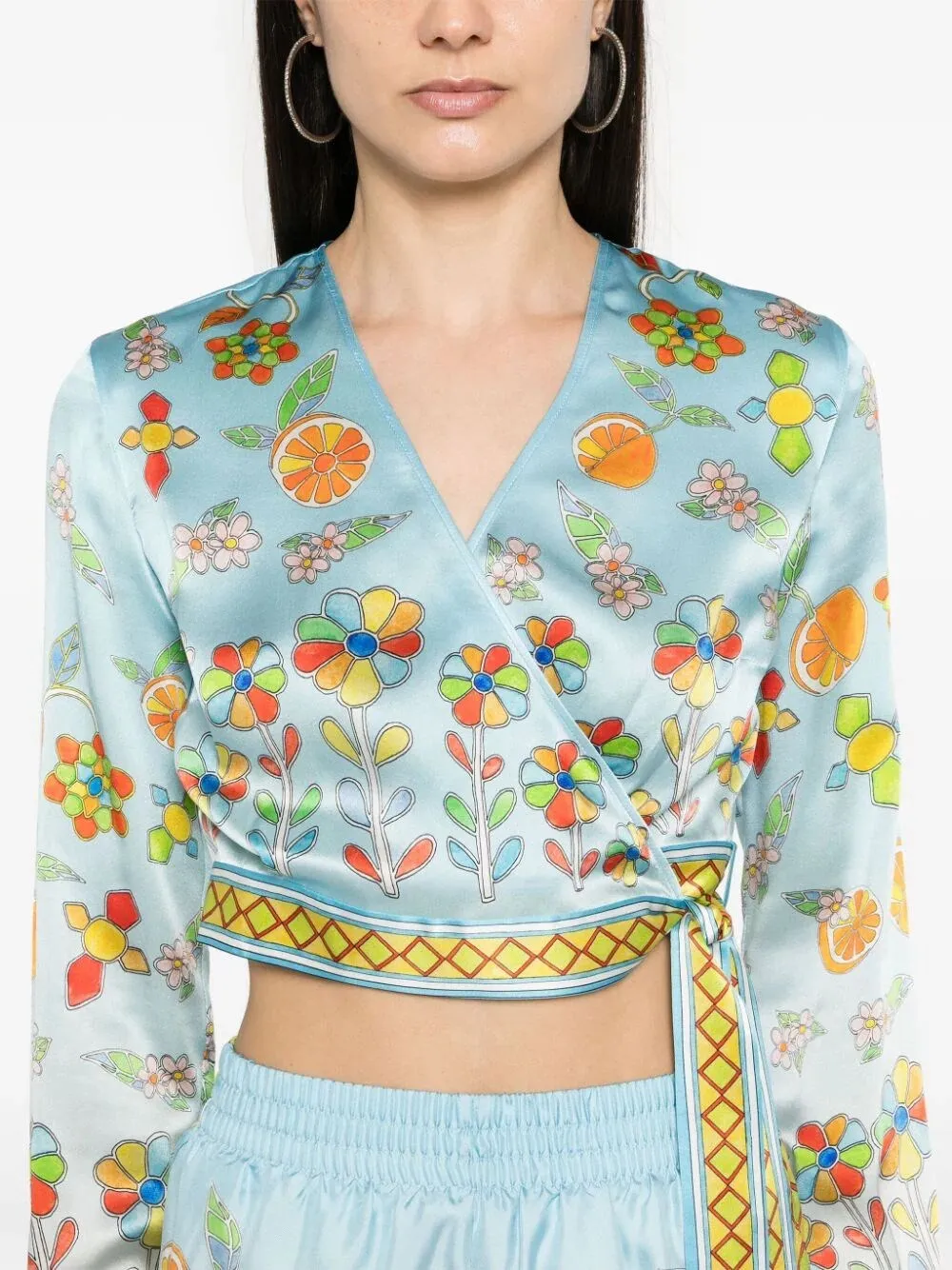 Wrap Blouse