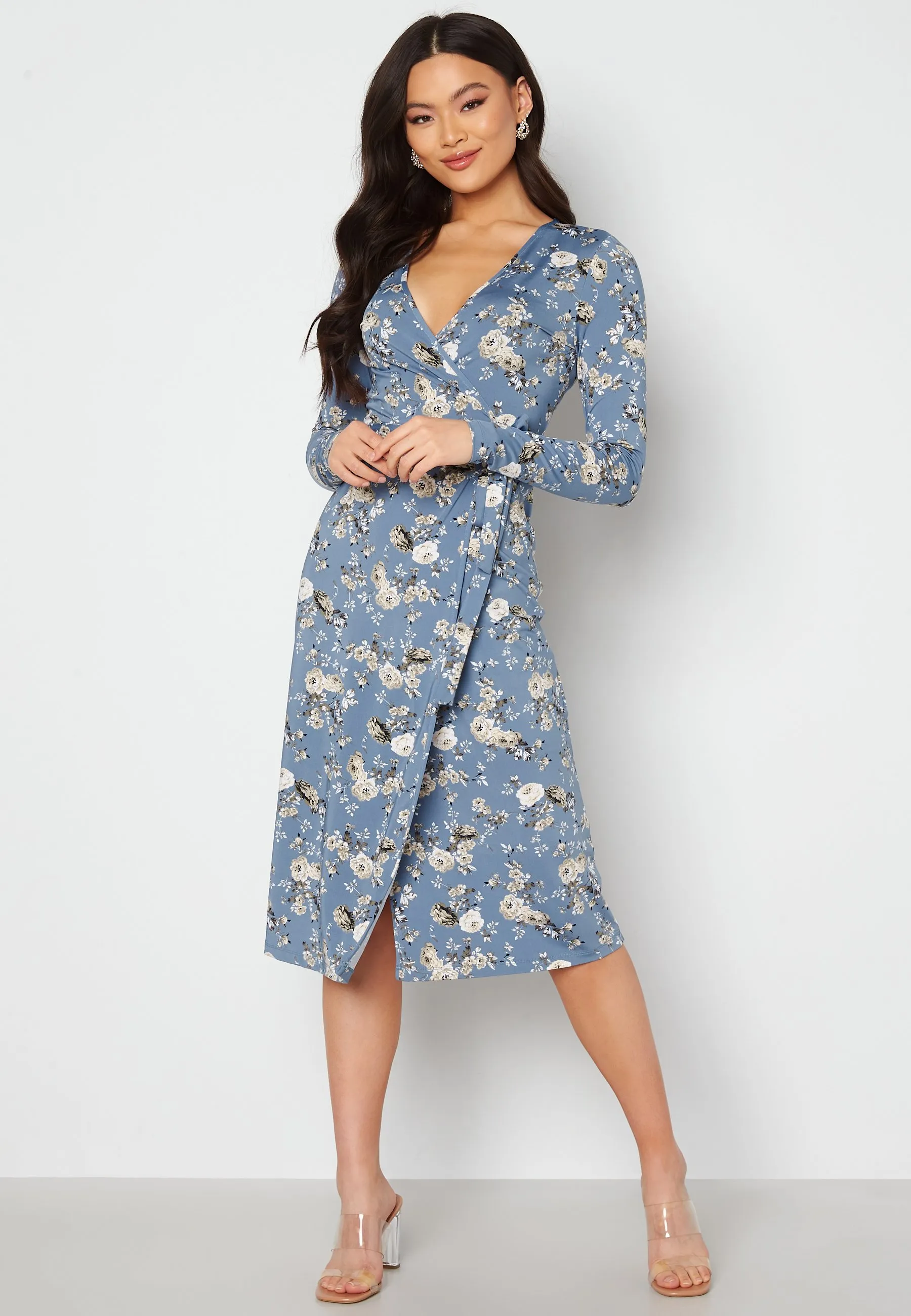 WRAP MIDI DRESS - Tubino