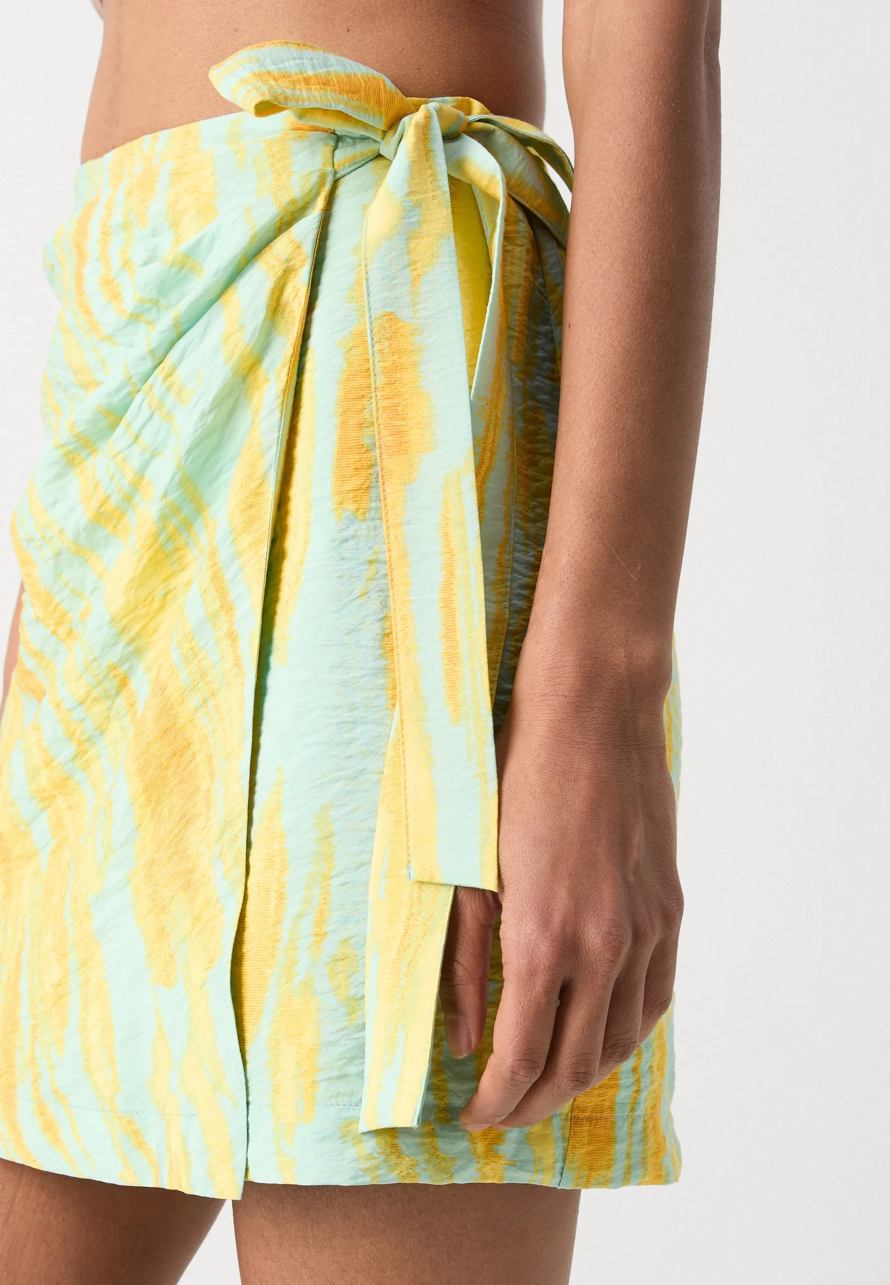 WRAP SKIRT - Minigonna